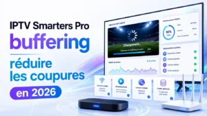 IPTV Smarters Pro buffering avec conseils pour réduire les coupures en 2026