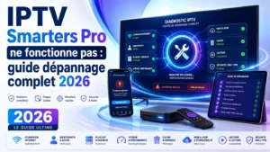IPTV Smarters Pro ne fonctionne pas avec diagnostic complet, étapes de dépannage et solutions 2026